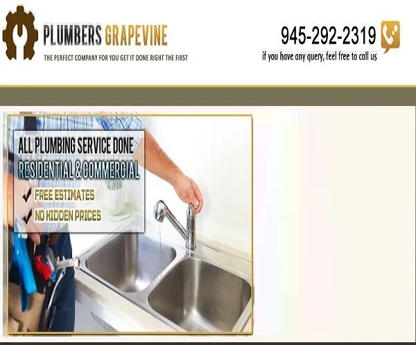 Slide of Plumbers Grapevine