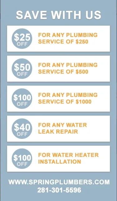 Slide of Plumbers in Spring Texas