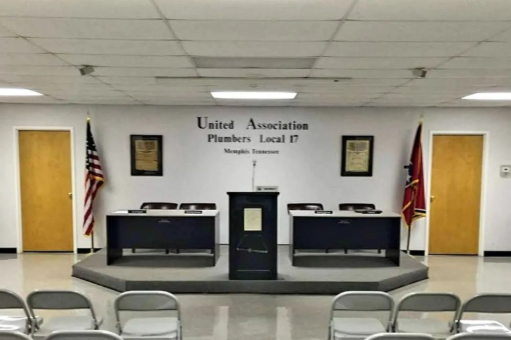 Slide of Plumbers Local Number 17