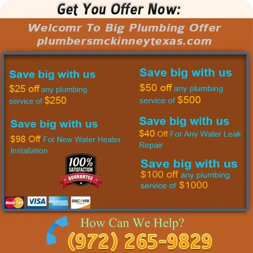 Slide of Plumbers Mckinney Texas