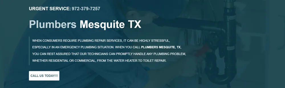 Slide of Plumbers Mesquite TX