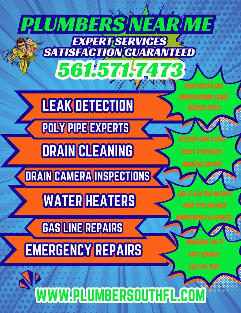 Slide of Plumbers Near Me