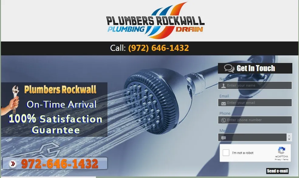 Slide of Plumbers Rockwall
