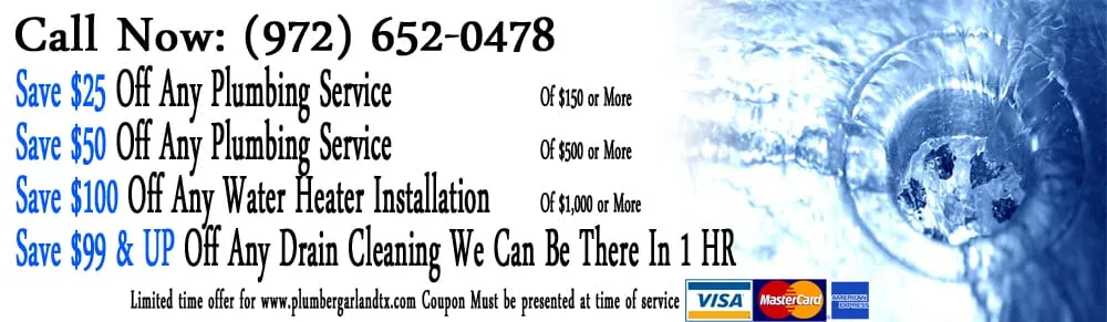 Slide of Plumbers Services in Garland