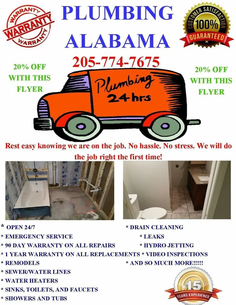 Slide of Plumbing Alabama