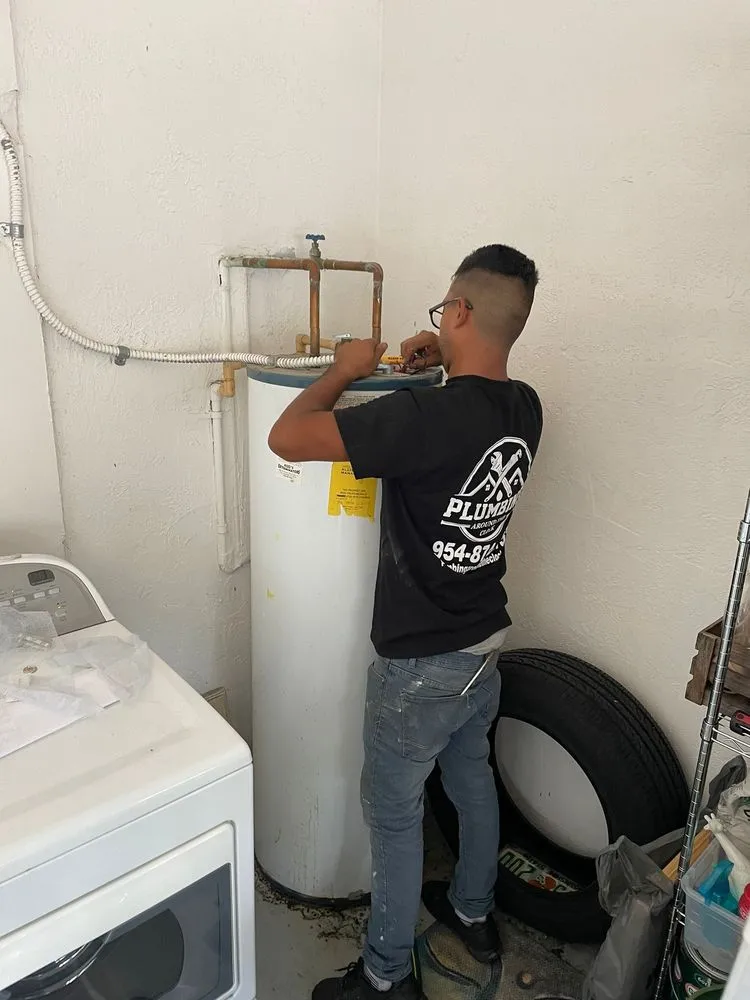 Slide of Plumbing Around The Clock
