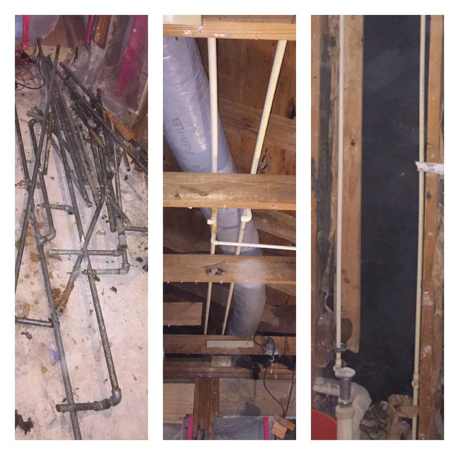 Slide of Plumbing By D.L.T