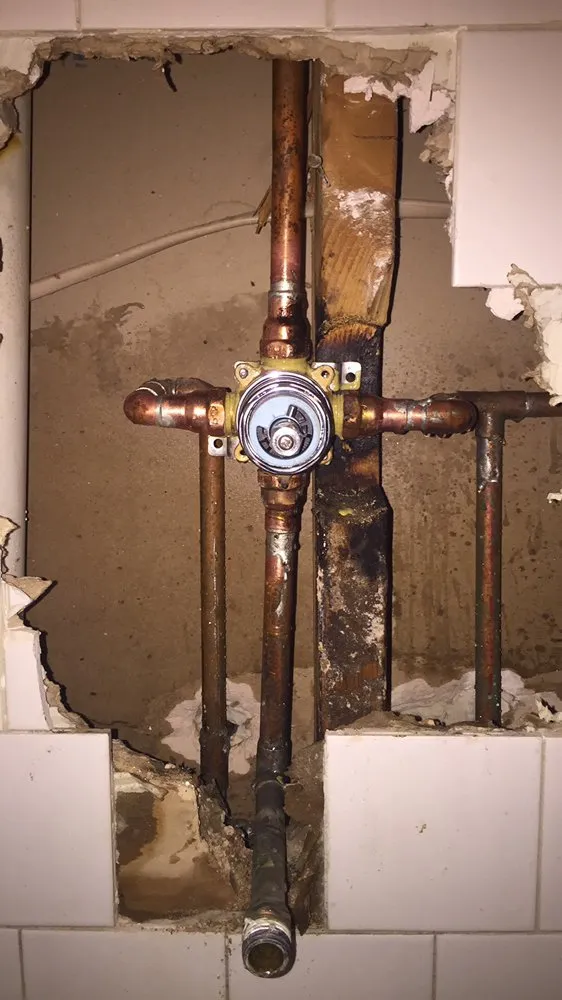 Slide of Plumbing By D.L.T