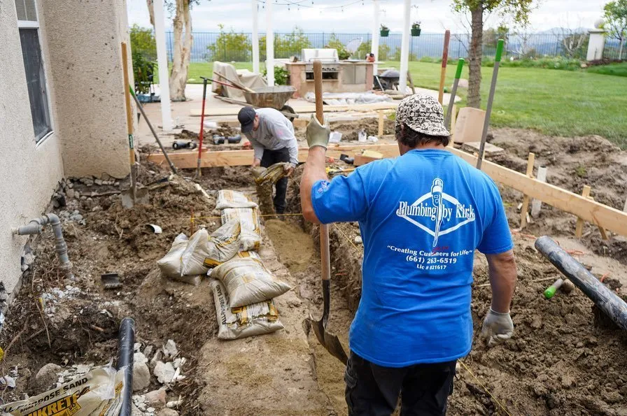 Slide of Plumbing by Kirk