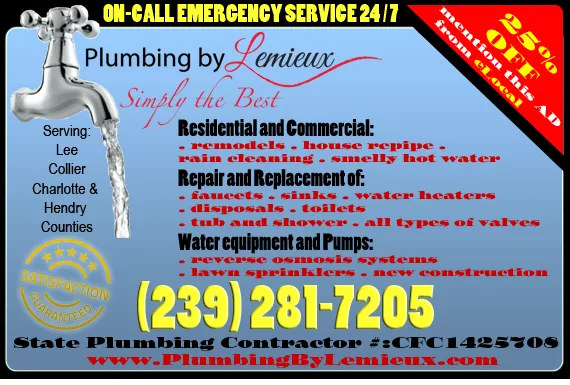 Slide of Plumbing By Lemieux