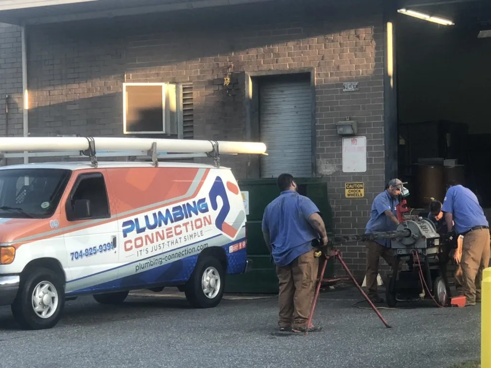 Slide of Plumbing Connection