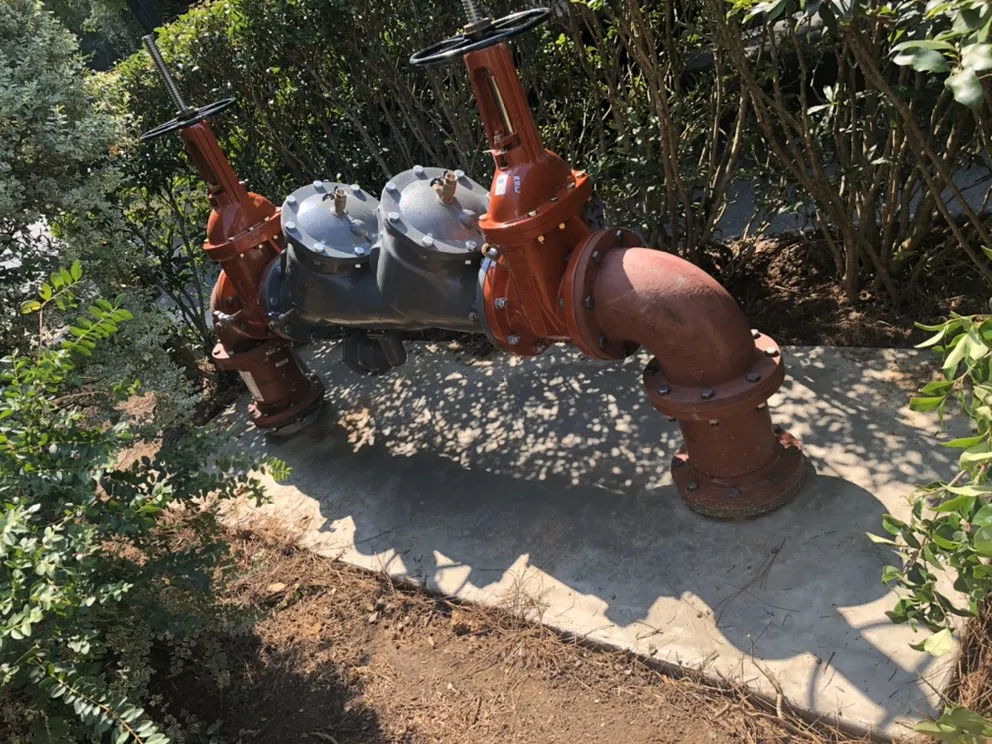 Slide of Plumbing Connection