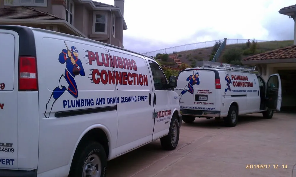 Slide of Plumbing Connection
