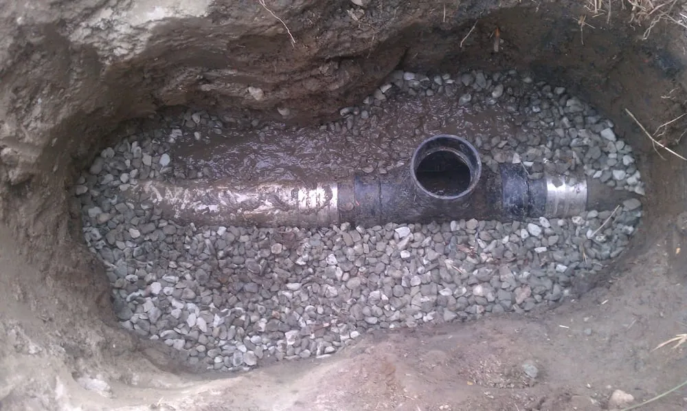 Slide of Plumbing Connection