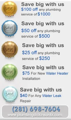 Slide of Plumbing Dickinson TX