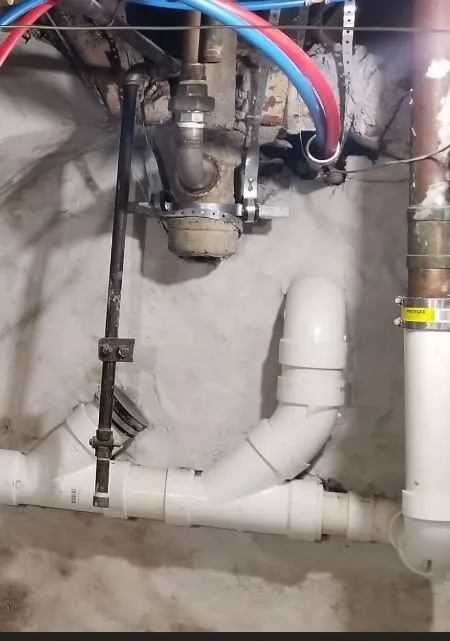 Slide of Plumbing Drain and Tile Master
