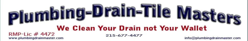 Slide of Plumbing Drain and Tile Master