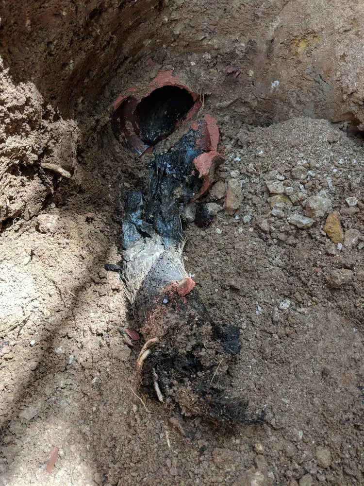 Slide of Plumbing Drain Cleaning