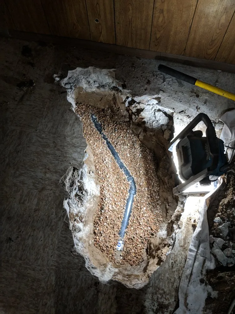 Slide of Plumbing Drain Cleaning