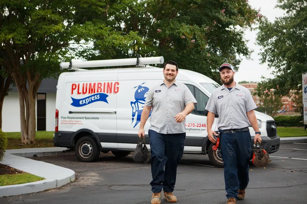Slide of Plumbing Express