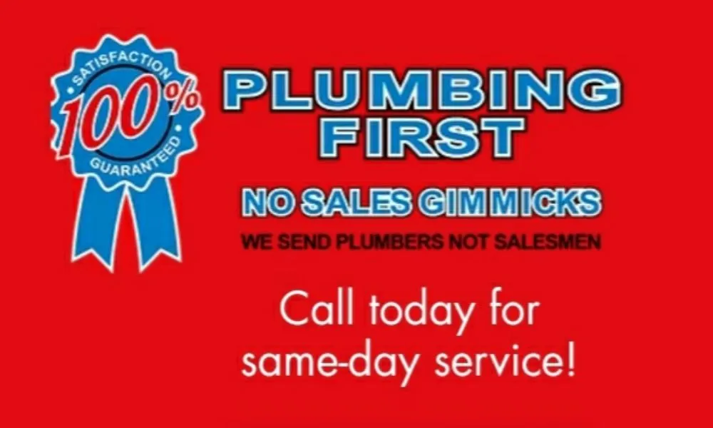 Slide of Plumbing First