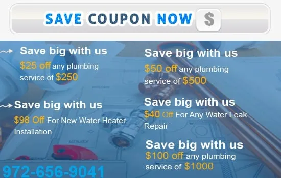 Slide of Plumbing Flower Mound TX