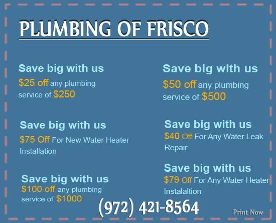 Slide of Plumbing Frisco