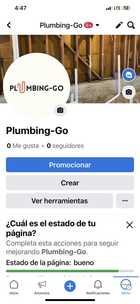 Slide of Plumbing Go