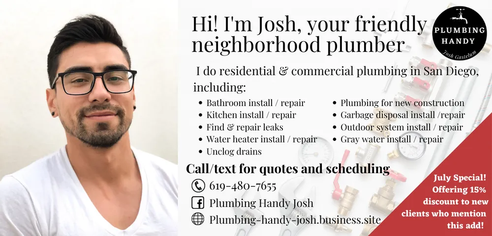 Slide of Plumbing Handy Josh