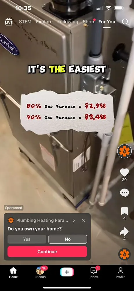 Slide of Plumbing Heating Paramedics