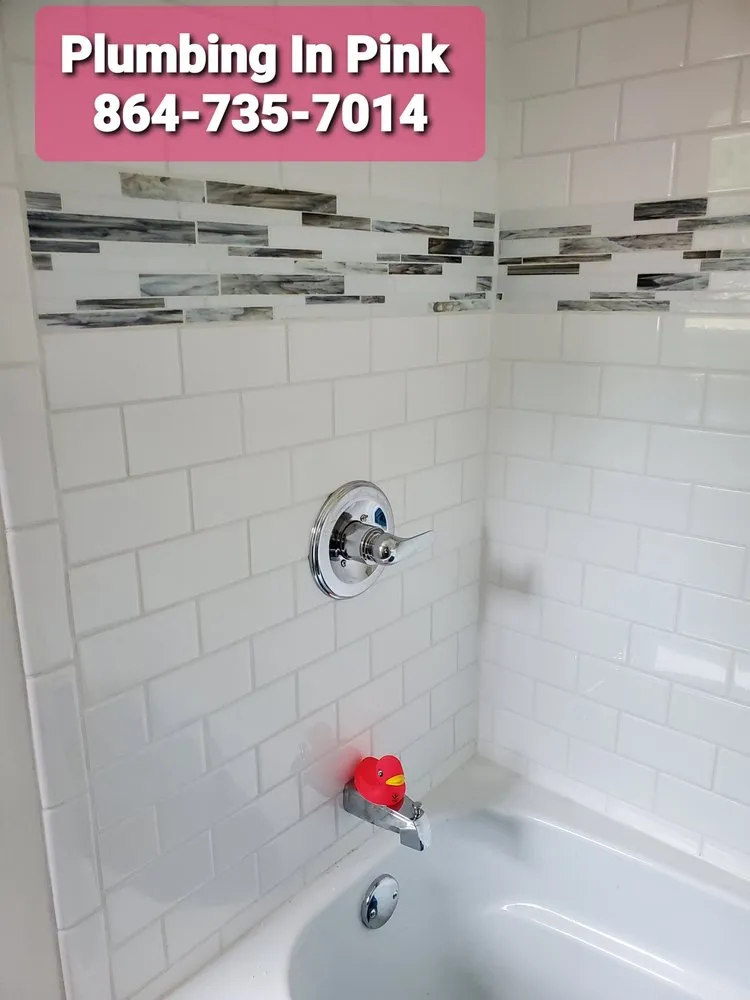 Slide of Plumbing In Pink