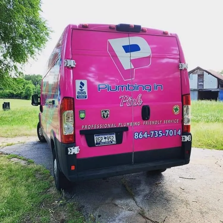 Slide of Plumbing In Pink