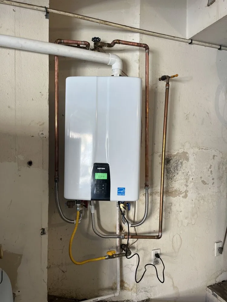 Slide of Plumbing Installs