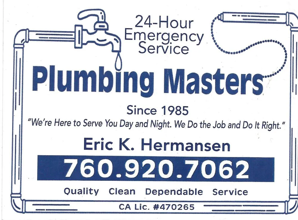 Slide of Plumbing Masters