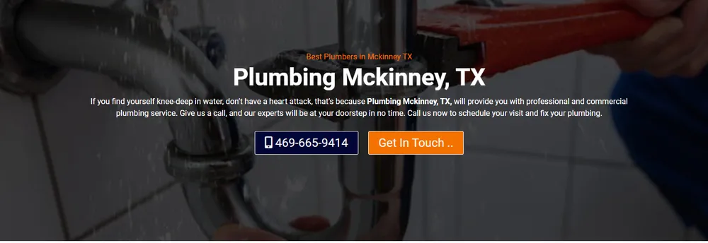 Slide of Plumbing Mckinney TX