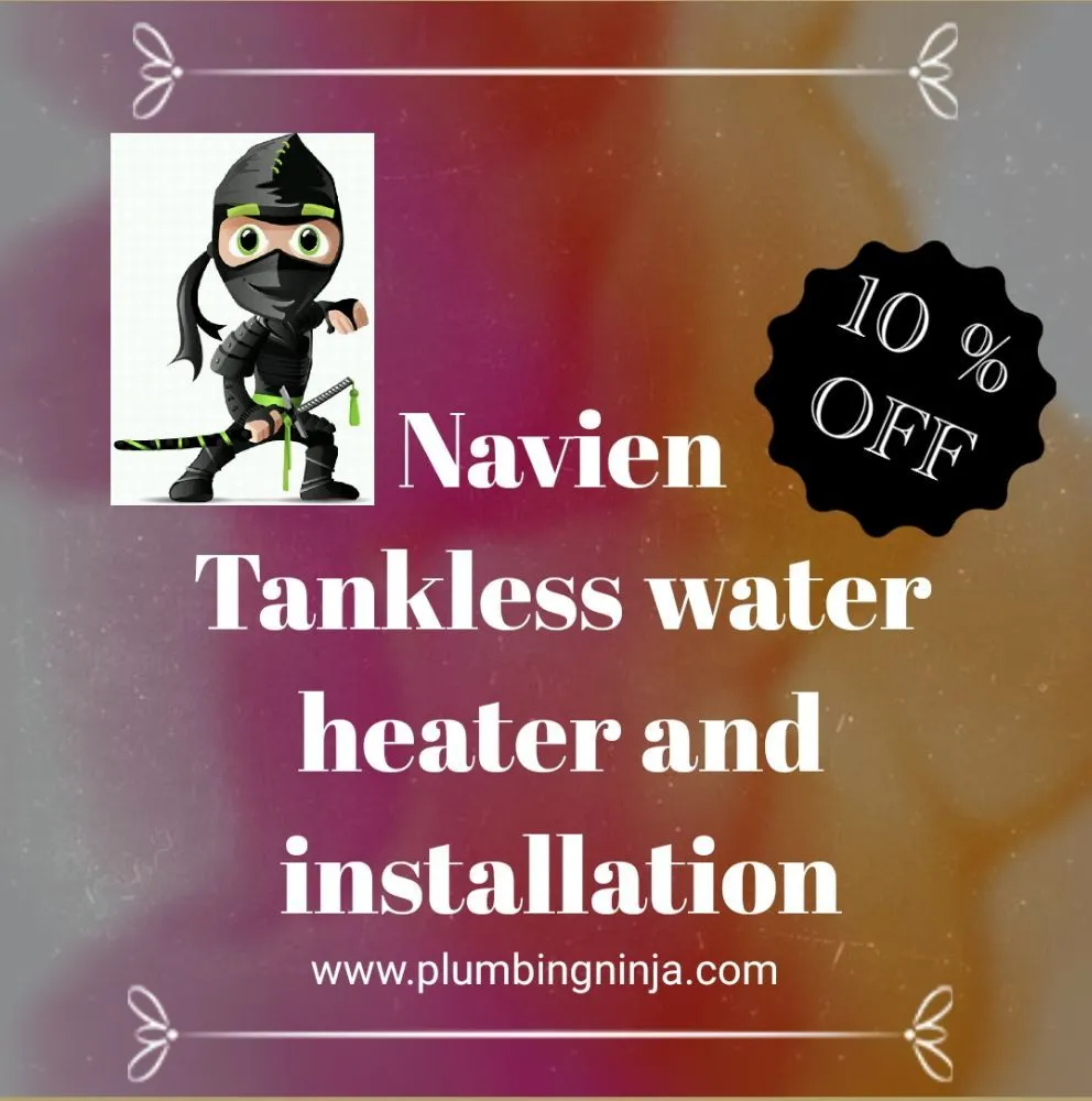 Professional water heater service in Kingwood, TX by Plumbing Ninja