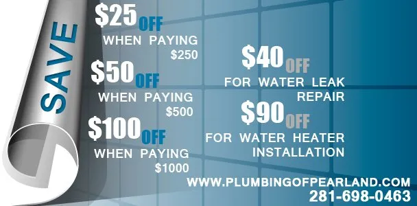 Slide of Plumbing of Pearland TX