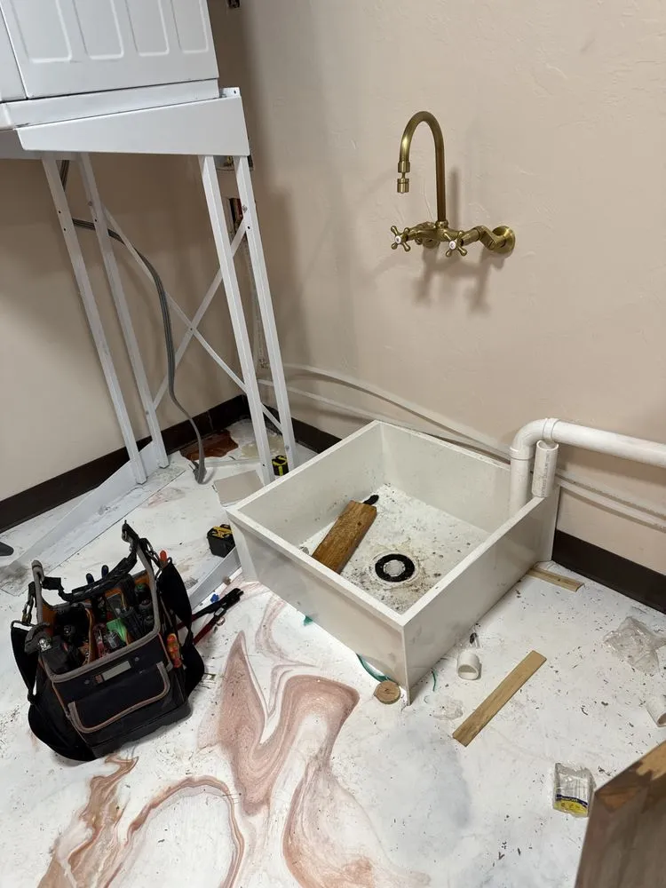 Slide of Plumbing Professional