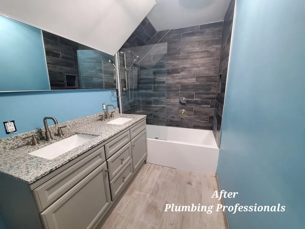 Slide of Plumbing Professionals