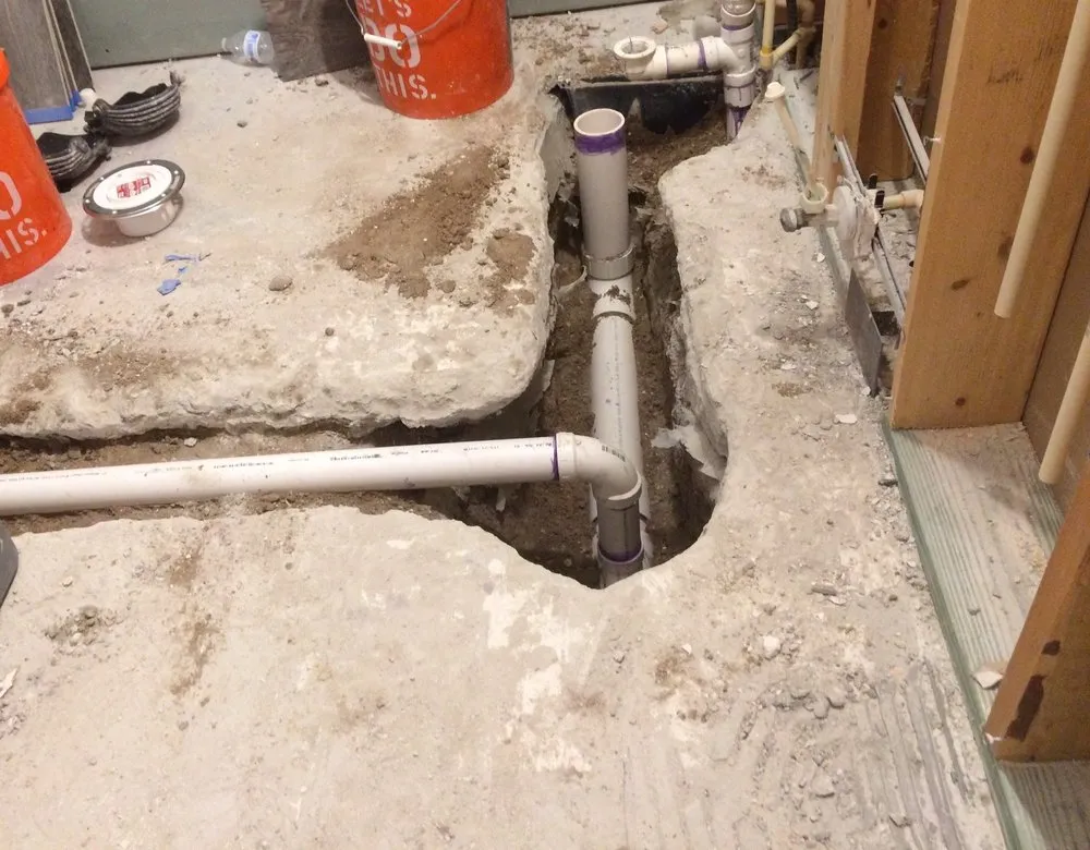 Slide of Plumbing Rehab