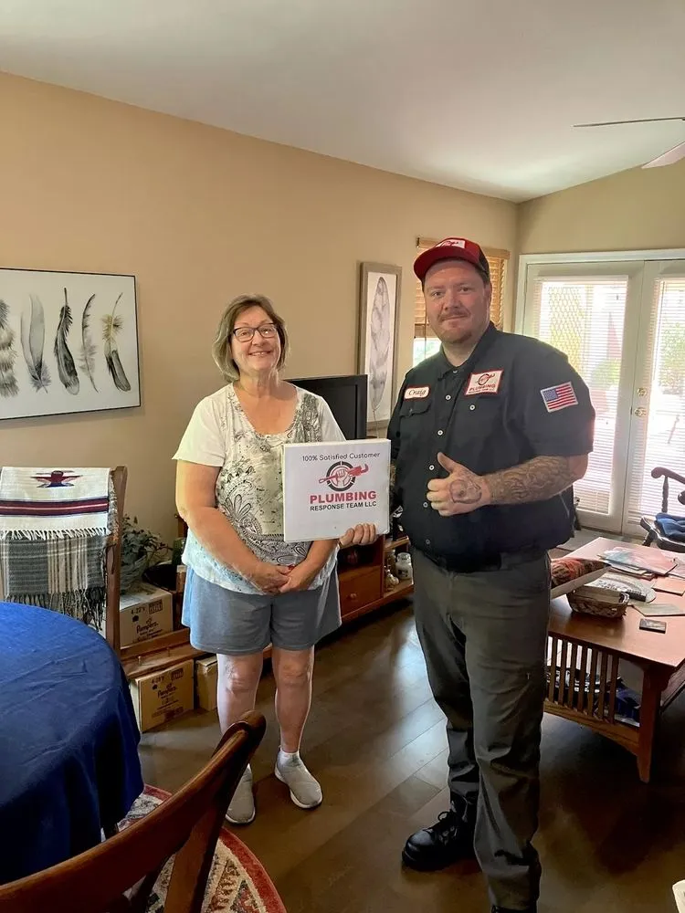 Slide of Plumbing Response Team