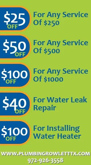 Slide of Plumbing Rowlett TX