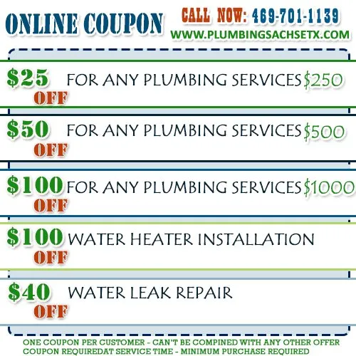 Slide of Plumbing Sachse TX