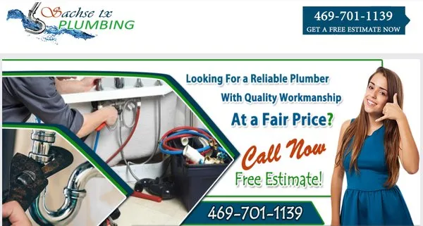 Plumbing Sachse TX