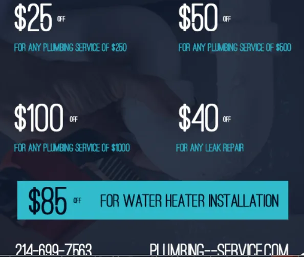 Slide of Plumbing Service