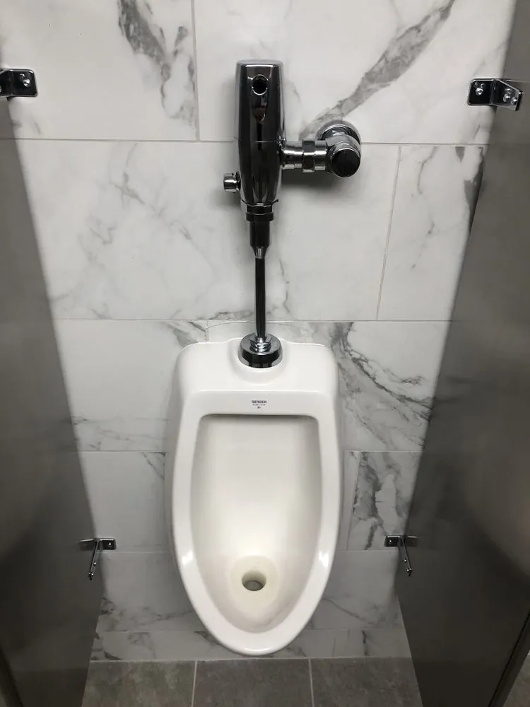 Slide of plumbing service