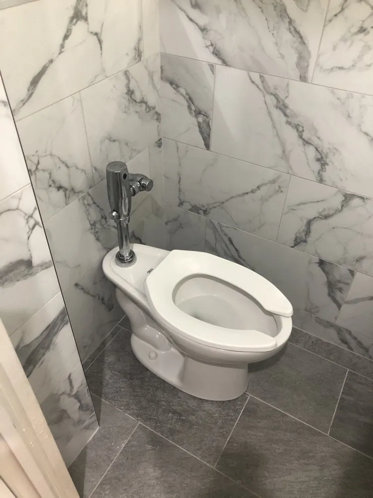 Slide of plumbing service