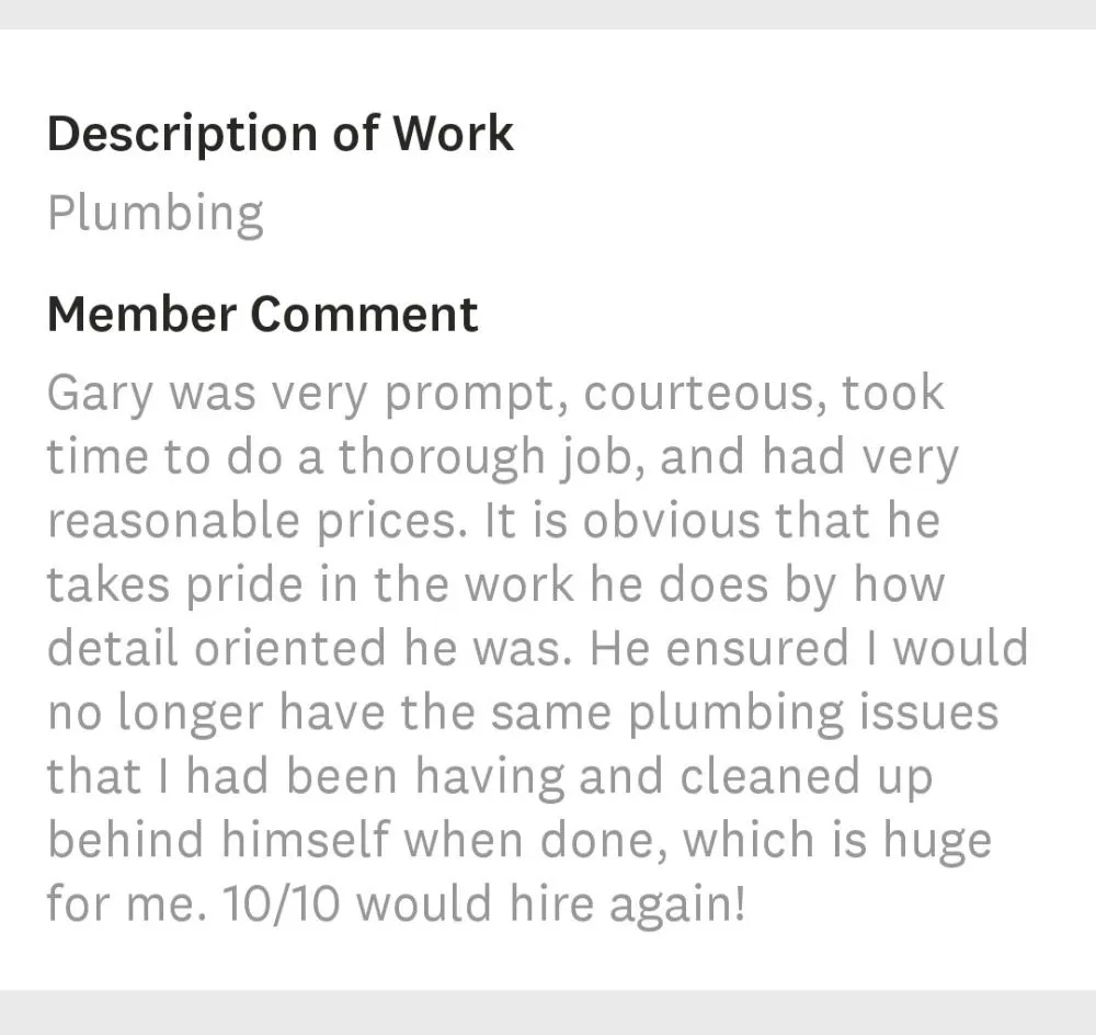 Slide of Plumbing Services