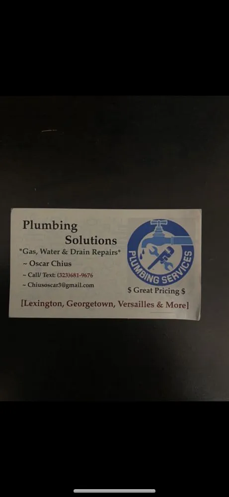 Slide of Plumbing Solutions