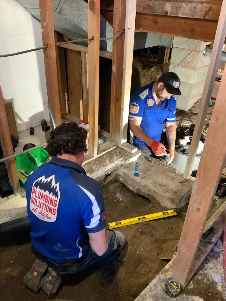 Slide of Plumbing Solutions of Idaho